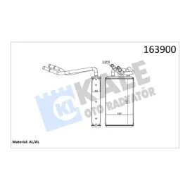 Kalorifer Radyatoru Transit V347 06 Klimali
