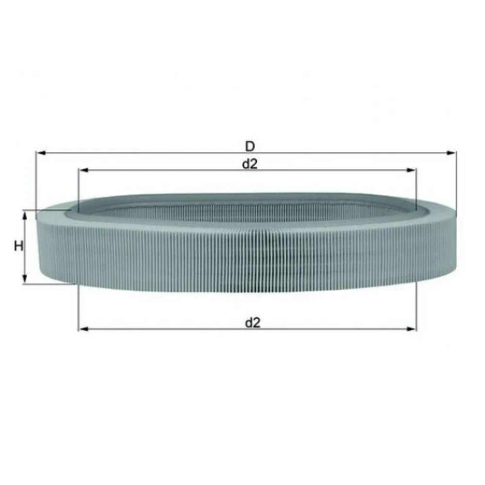 Hava Filtresi Mercedes M103 190 W201 86 93