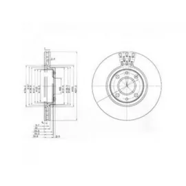 ÖN FREN AYNASI DOBLO-LINEA-FIORINO-BIPPER-NEMO-LINEA-500-BRAVO-MITO-IDEA 15JNT 257.5x22x4DLxHAVALI 46401356-46542383-46831041-4249.74-4249.73