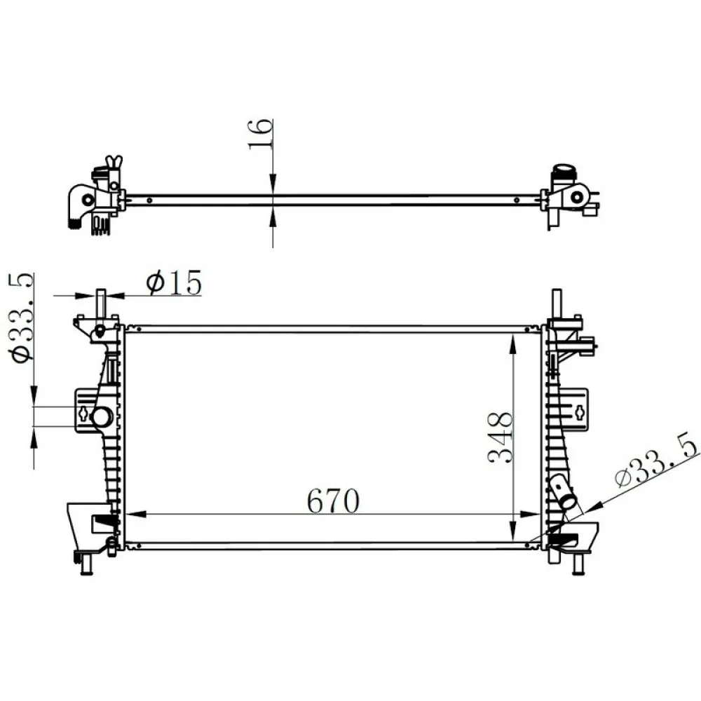 Motor Su Radyatoru Focus Iii C Max 11 1.6Ti Vct 1.6 Zetec Efi Al Pl Brz
