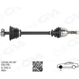 Ön Aks Sol Renault Express F40.g40 1.9 D 85-98