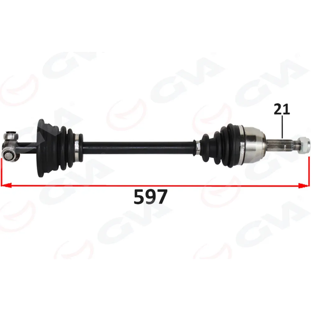 ÖN AKS SOL RENAULT EXPRESS F40.G40 1.9 D 85-98