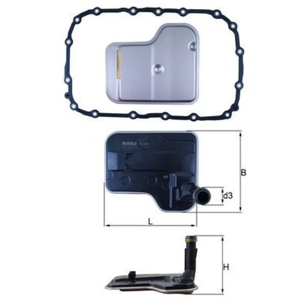 Otomatik Sanziman Filtresi Bmw N43 N45 N46 E87 E90 E91 E92 E84 E83 Sanz. Ga6L45R Contali