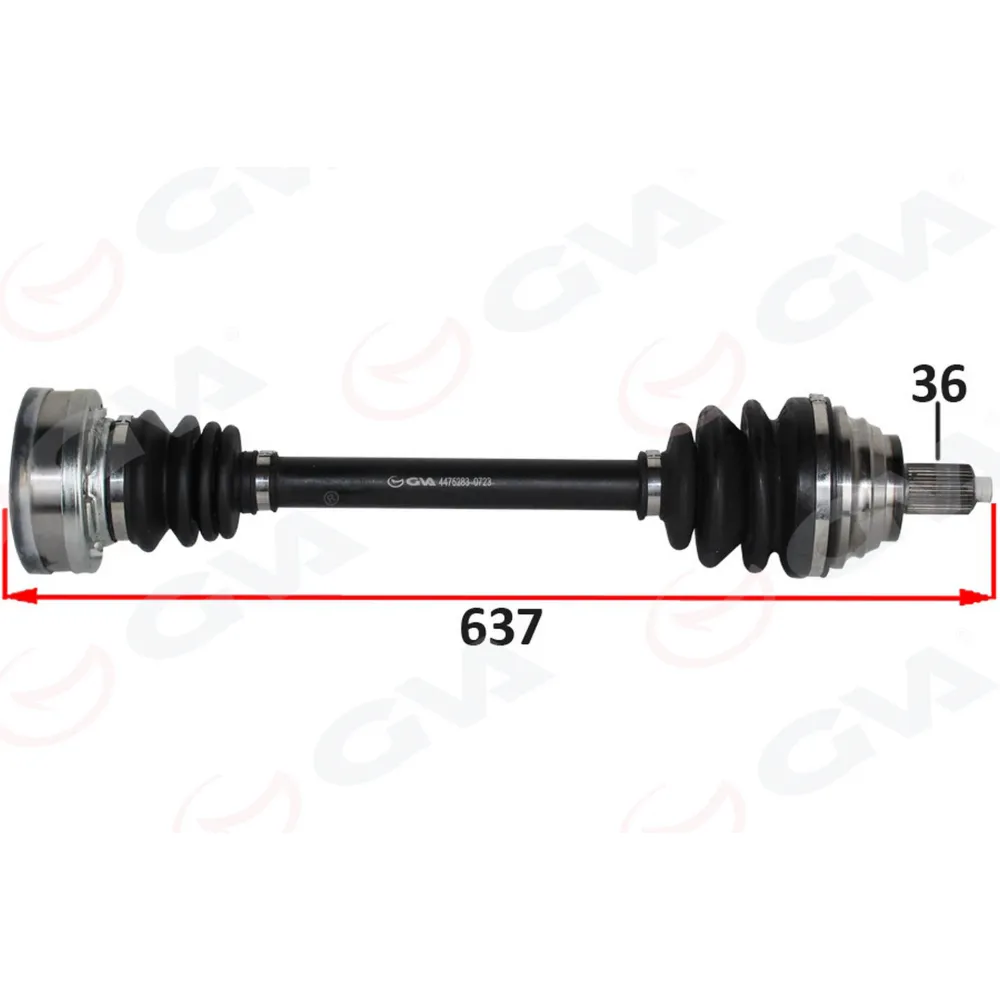 KOMPLE AKS ÖN SOL GOLF-LEON-JETTA-PASSAT 1.6 TDİ TDİ 04-14 KISA CAYB-CAYC 1.6 TDİ