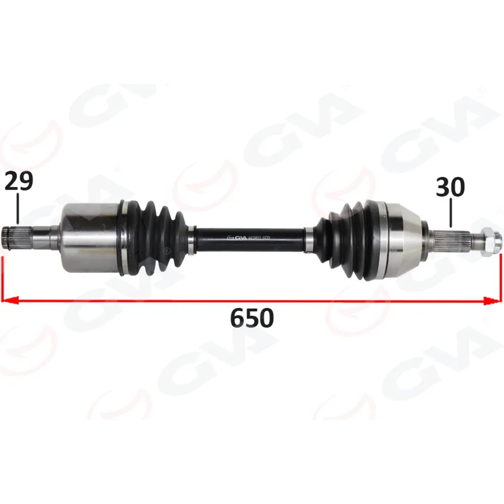ÖN AKS SOL RENAULT KOLEOS HY 2.0 DCI A-T 08-14