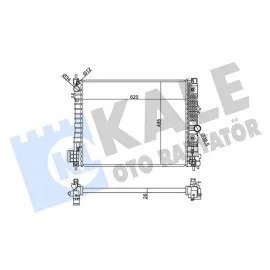 Radyatör Opel Mokka 1.4-1.6 12- Mokka X 1.4-1.6 Cdti 12- 1300365-1300366-42418327-94552132