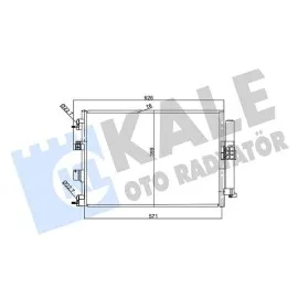 Klima Radyatoru Kondanser Focus Iii 14 C Max 15 Connect 13 Kuga Ii 14 17 1.0 Ecoboost 1.5Tdci 1.6Tdci E5