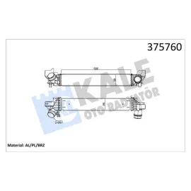 Turbo Radyatoru B38 Bmw F40 F44 F45 F46 F48 F39 Mini B36 B38 F54 F55 F56 F57 F60