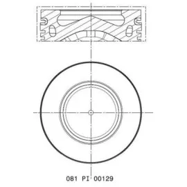 Piston Segman 84.50Mm Bmw N47 D16 F20 Mini R55 R56 R57 R60 R61