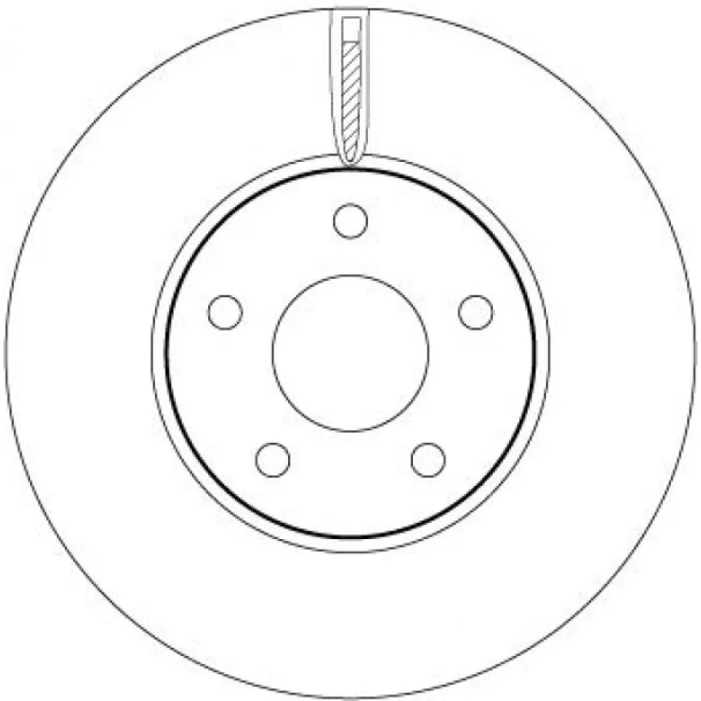 On Fren Disk Ayna Focus Iv 17