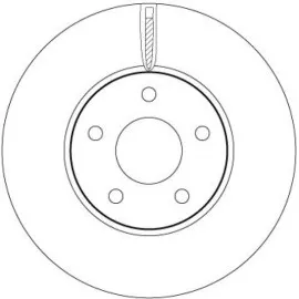On Fren Disk Ayna Focus Iv 17
