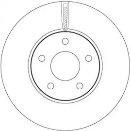 ON FREN DISK AYNA FOCUS IV 17