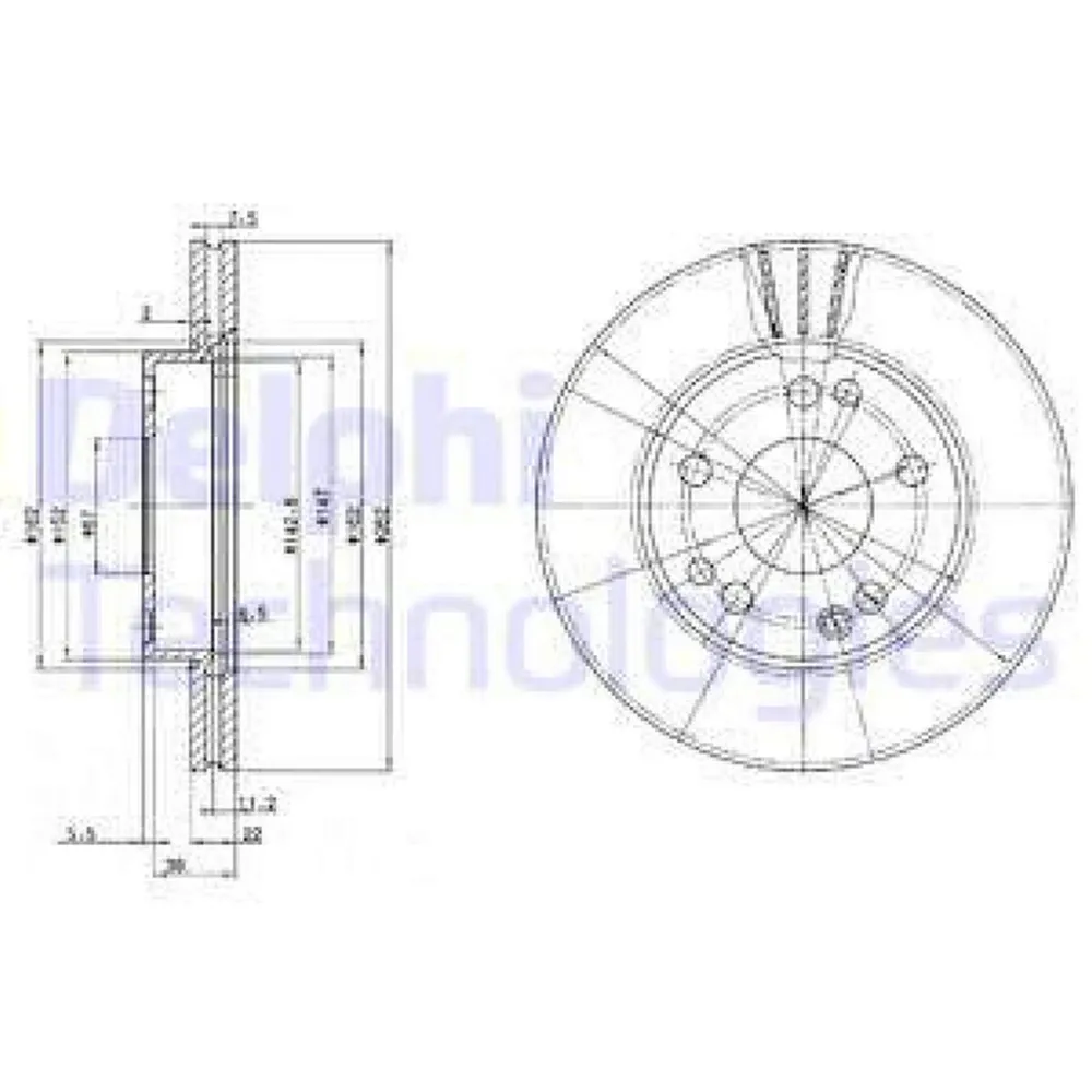 FREN DISKI ON MERCEDES 190 W201 86 93