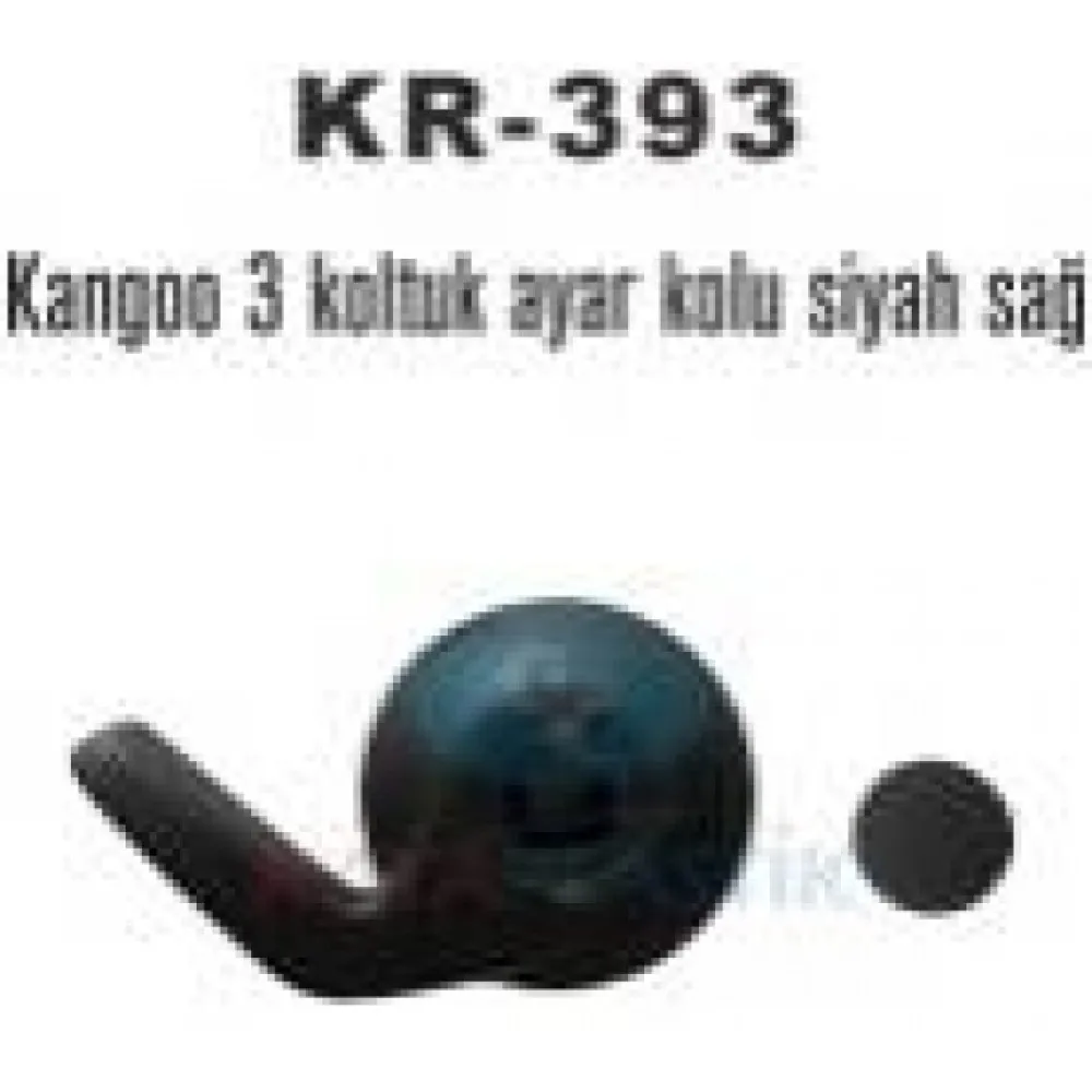 Koltuk Ayar Kolu Siyah Sağ Kangoo 3