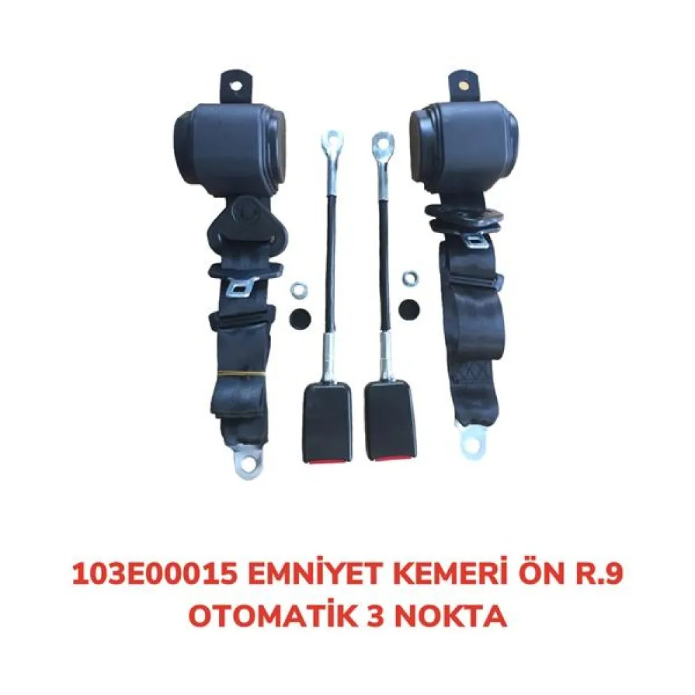 Emniyet Kemeri Ön 3 Nokta Otomatik R9