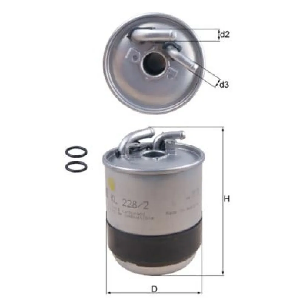 Yakit Filtresi Mercedes Om642 W204 C219 W164 W463 W639 B906