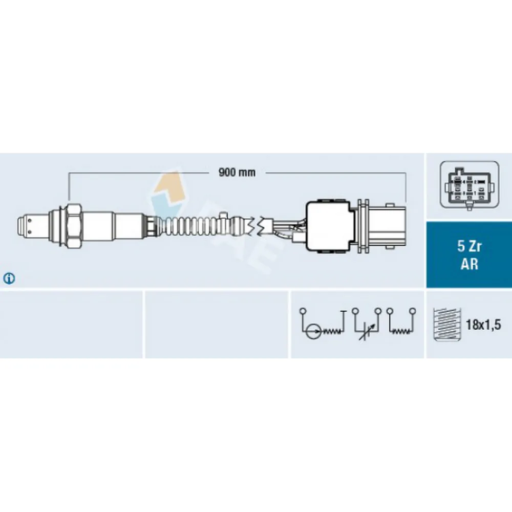 EGSOZ SENSORU HEGO SENSOR VOLVO C70 I S60 I S80 I V70 I XC70 XC 90