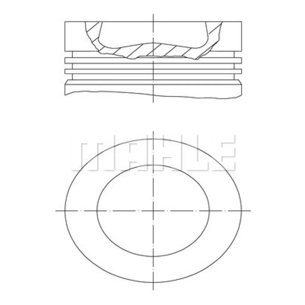 Motor Piston Segman Polo-Golf6-Caddy-Jetta-A3-Leon 79.51Mm Caya-Cayb-Cayc-Cayd-Cfwa 1.2-1.6 Tdi 0.50