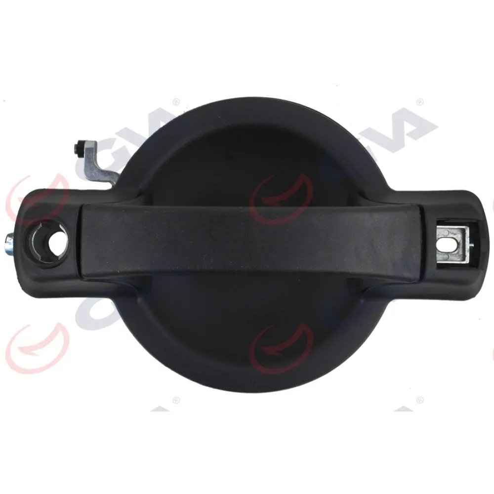 Diş Kapi Kolu Ön Sağ Anahtar Delikli Siyah Desenli Doblo 00-09