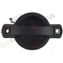 Diş Kapi Kolu Ön Sağ Anahtar Delikli Siyah Desenli Doblo 00-09