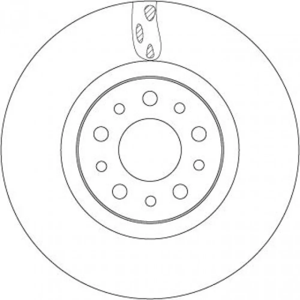 Ön Fren Aynasi Disk Fiat Egea 16 1.0 1.3 Mtj 1.4 1.5 1.6 Mtj 5 Bijon Diş:281Mm K:24Mm