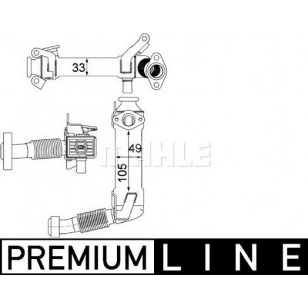 EGR VALFI BMW M47 M57 E46 E87 E90 E60 E65 E83