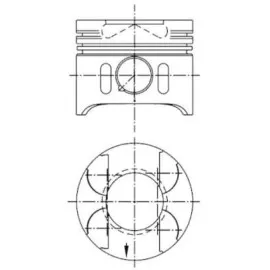 Piston Segman 0.50 88.50Mm Mercedes Om611 Om612 Om613 W203 W210 W163 W220 W638 B901 B905 Euro 3