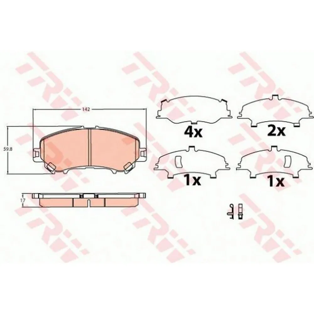 DİSK FREN BALATASI ÖN NISSAN NISSAN: QASHQAI II (J11, J11_) 201311-