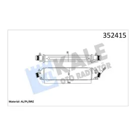 İNTERCOOLER GIULIETTA 2.0 JTDM 10