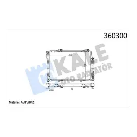 MOTOR SU RADYATORU MERCEDES W202 S202 C208 R170