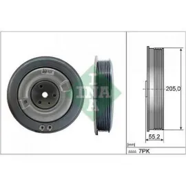 KRANK KASNAGI VOLVO S60 III 20 S90 II 20 V60 II 20 XC40 19 XC60 II 19 XC90 II 19 -B4-B5-B6 Mild-Hybrid