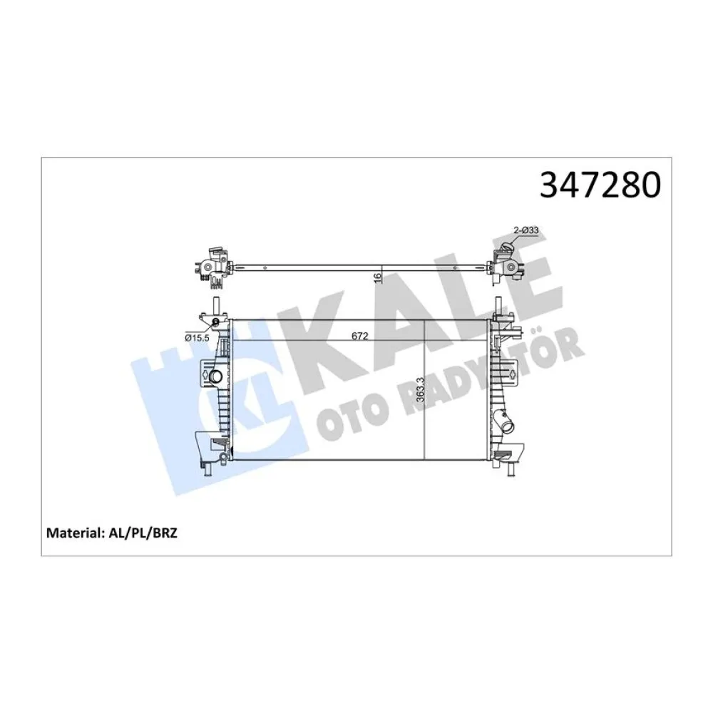Motor Su Radyatoru Focus Iii C Max 11 1.6Ti Vct 1.6 Zetec Efi Al Pl Brz