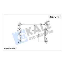 Motor Su Radyatoru Focus Iii C Max 11 1.6Ti Vct 1.6 Zetec Efi Al Pl Brz
