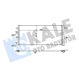 Klima Radyatoru Kondanser Mondeo 14 1.0-1.5 Ecoboost 1.5 Tdci 2.0 Tdci