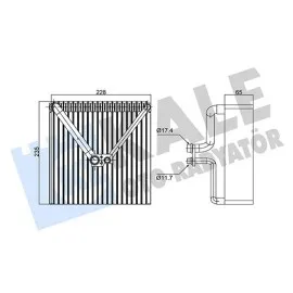 Kalorifer Radyatoru Polo 02 Fabia 99 14 Roomster 06 15 A1 10 Cordoba 02 09 Ibiza 02 Toledo Iv 12