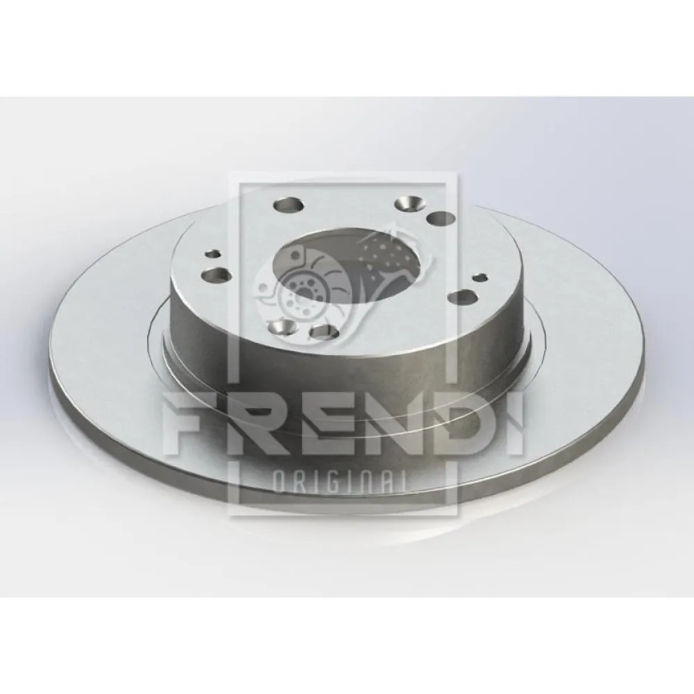 X Arka Fren Aynasi Accord Viii 2.0 2.2 2.4 02/03 260X10X5Dl