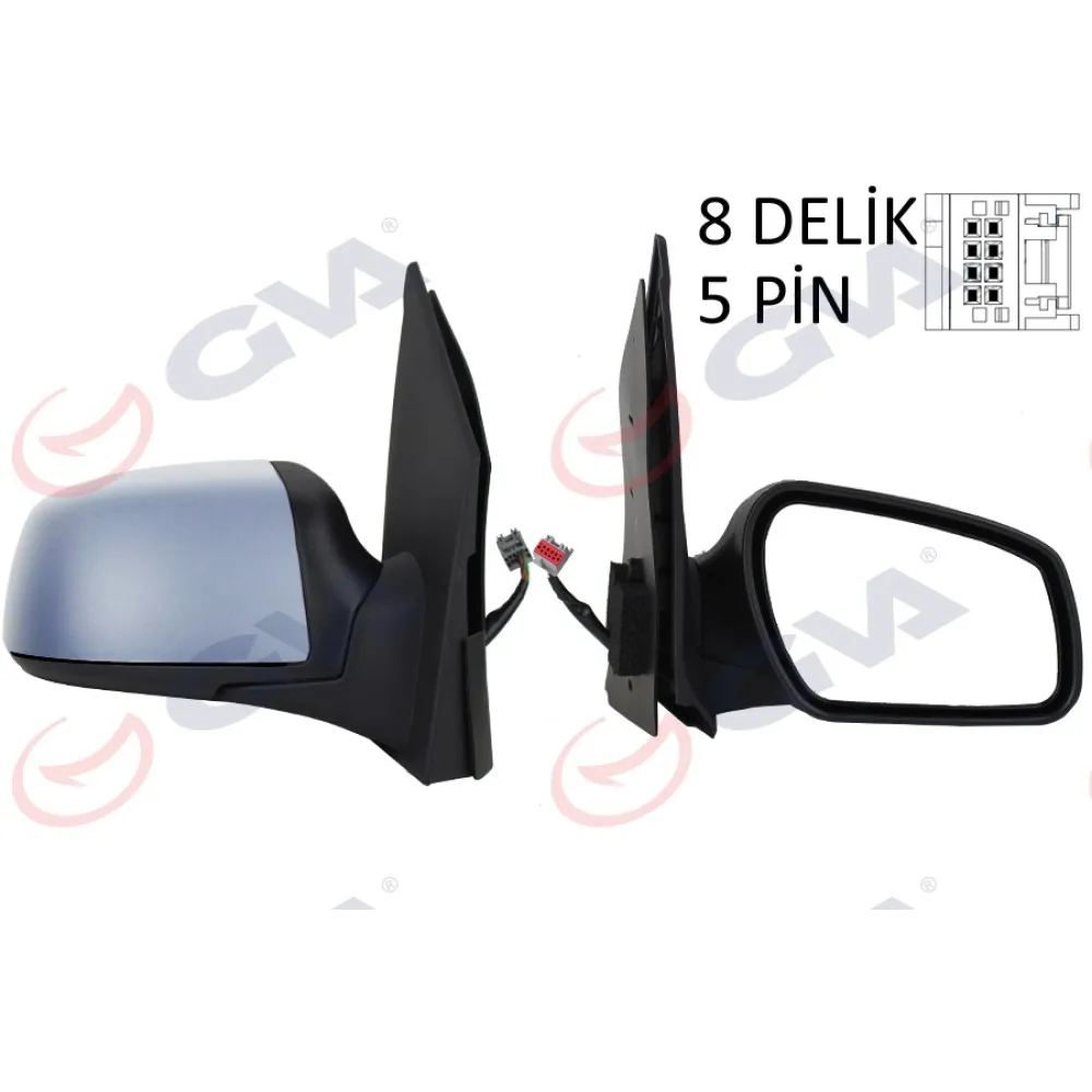 Diş Dikiz Aynasi Sağ Fiesta 05 08 Elektrikli Isitmali Astarli Konveks 5 Fiş Vm-6312Ehpr