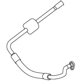 Klima Borusu Citroen C5 04 Peugeot 407 04