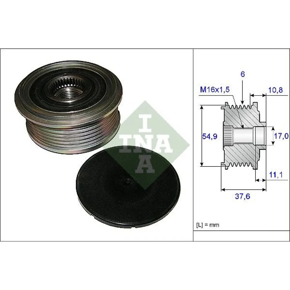 Alternator Kasnagi Mercedes W176 W246 C117 X156 . Renault Clio Modus . Infiniti Q30