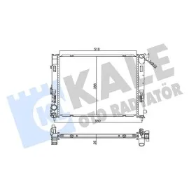 Motor Su Radyatörü Nissan Micra V K14 16 Juke F16 19 Renault Clio V 19 Captur Ii 20 1.0 Tce