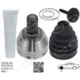 Ön Aks Kafasi Diş Sağ-Sol Mondeo Iv 07 14 S Max Galaxy 06 15 1.6Tdci-2.0Tdci Volvo V60 I T5 13 18 V70 Iii D3-D4 10 15 Xc60 I D3-D4 09 14