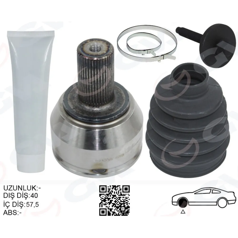 Ön Aks Kafasi Diş Sağ-Sol Mondeo 1.6 Benzinli 07 14