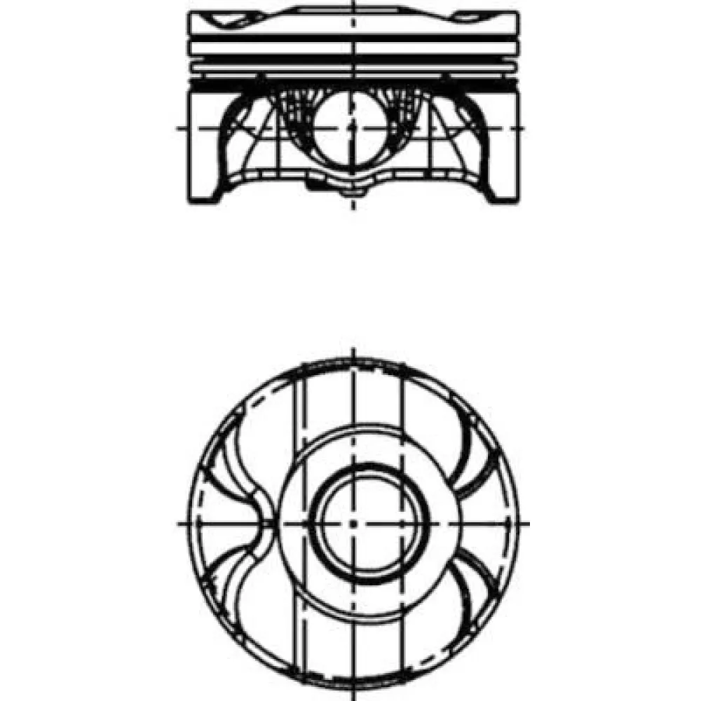 Piston Segman 84.00Mm Std Bmw N43 B20 E60 E87 E90 E92 E93