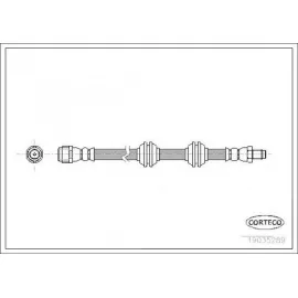 FREN HORTUMU ARKA MERCEDES W164 X164