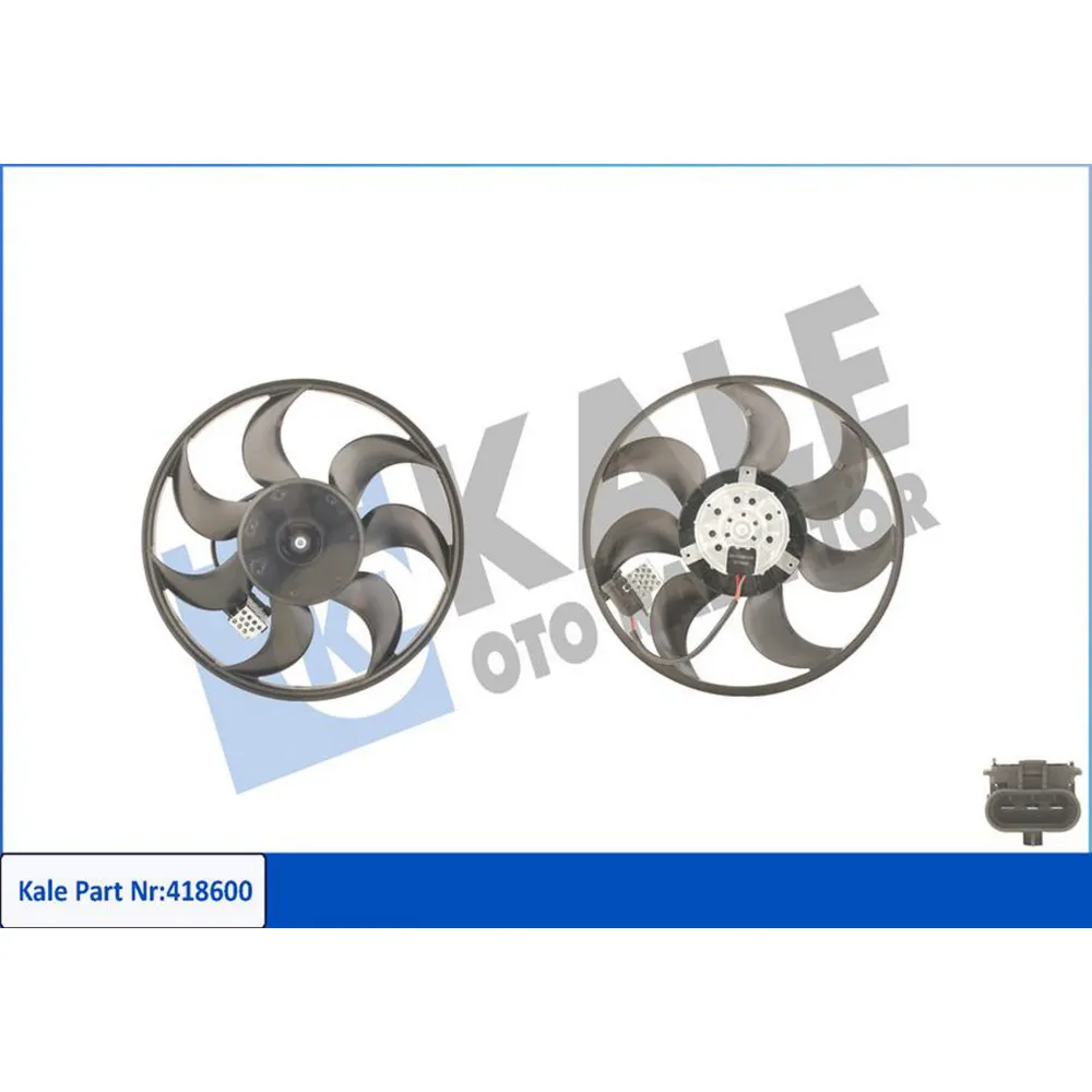 FAN MOTORU PERVANELİ OPEL ASTRA H 04 ZAFIRA 05 250W-390mm