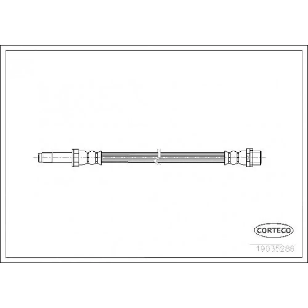 Fren Hortumu Arka Mercedes Sprinter B906 . Vw Crafter 30-35-50