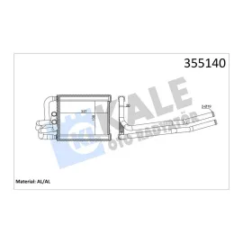 KALORİFER HYUNDAI i20 HEATER CORE
