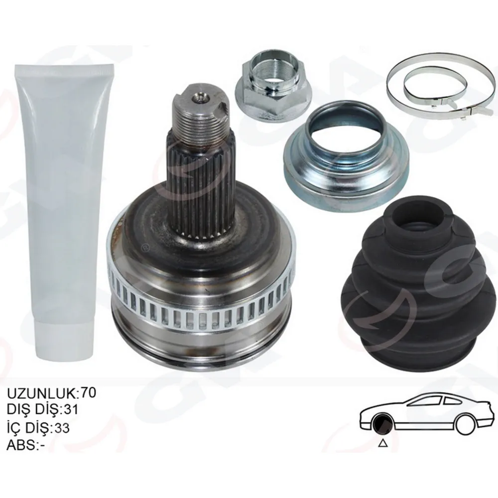 AKS KAFASI DIŞ SAĞ/SOL BMW E81 E87 E90 E92 E93 119MM