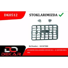 KALORIFER HAVALANDIRMA DIFIZOR YAN L UNO