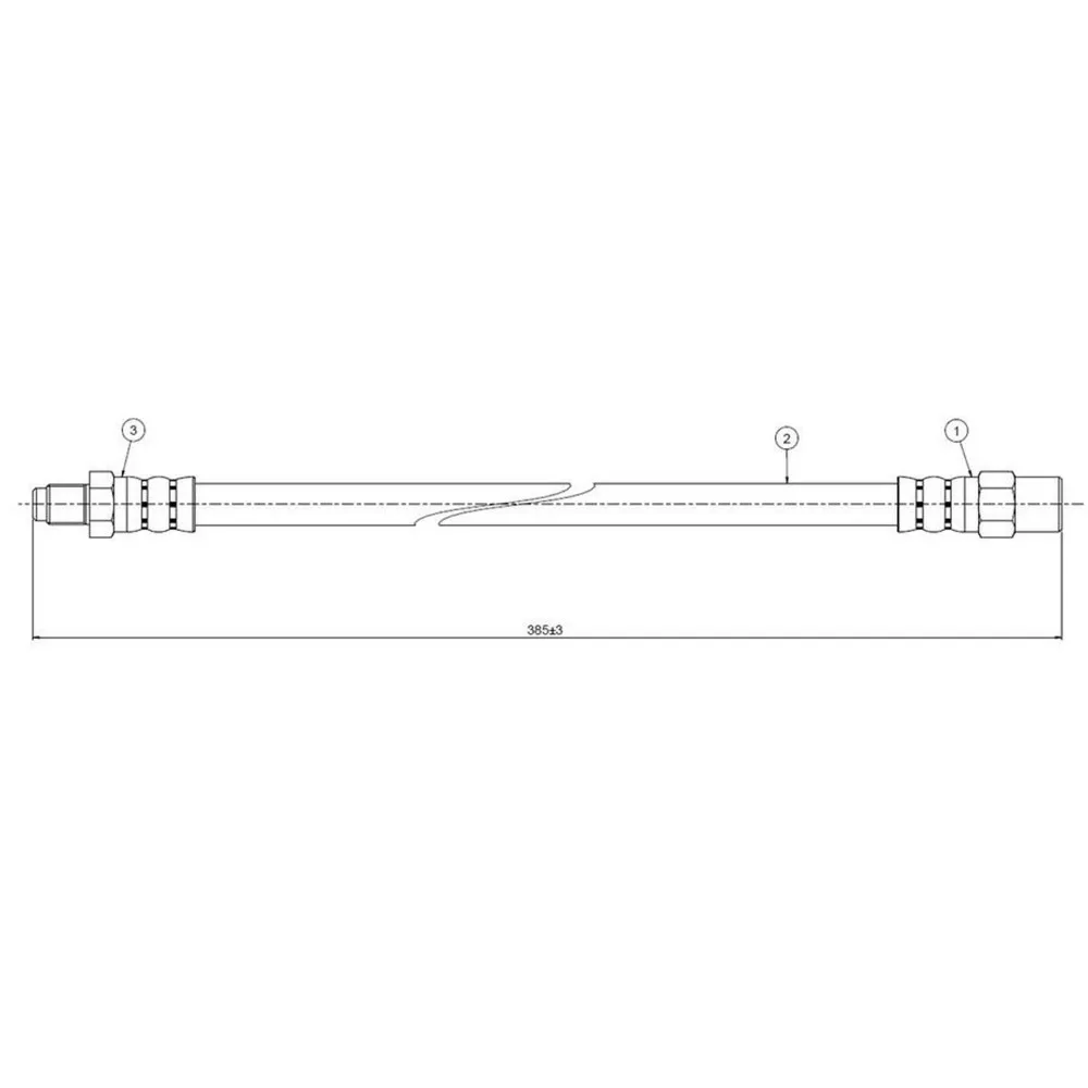 Fren Hortumu On Mercedes W123 S123 C123 W461 W463
